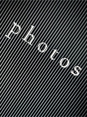 Holson  Photo Album black textured vinyl w labels up to 4x6" new
